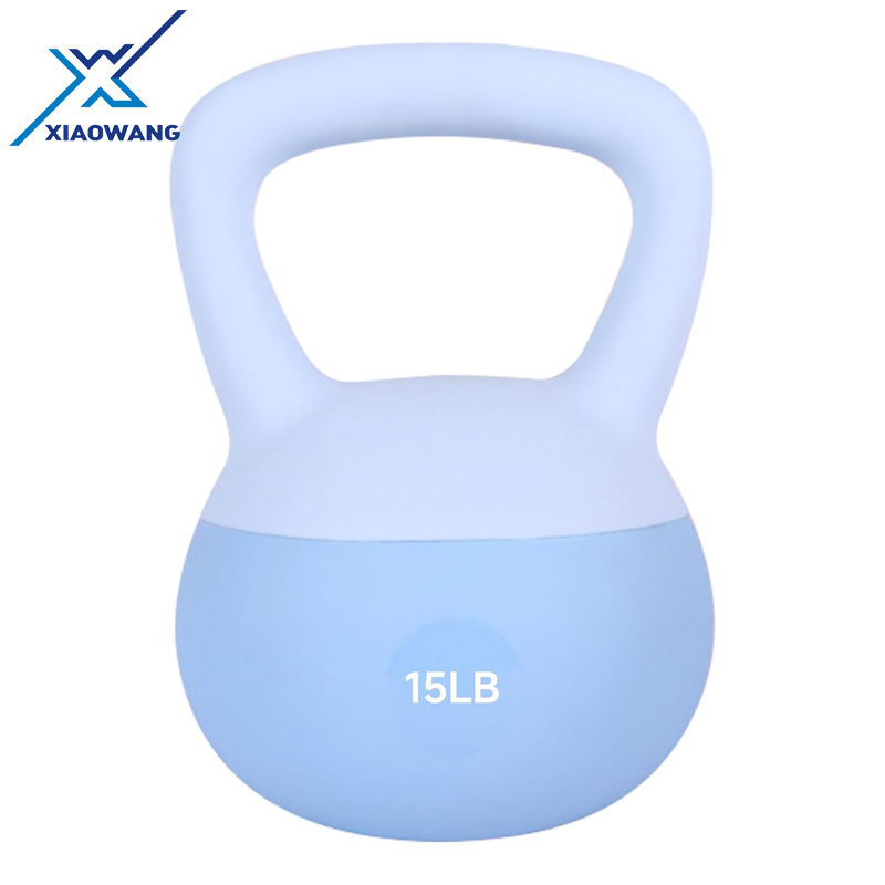 Home Workout Fitness 2KG 3KG 4KG 5KG 6KG 8KG 10KG 12KG Anti-slip FlexiblePVC Soft Kettlebells for Women and Men