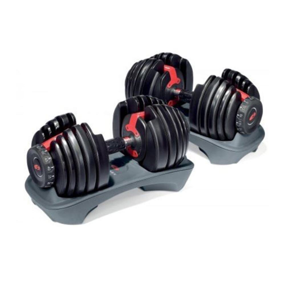 Custom Sale Weight Plates 90lbs Body Weightlifting Adjustable Dumbbell Set 40kg