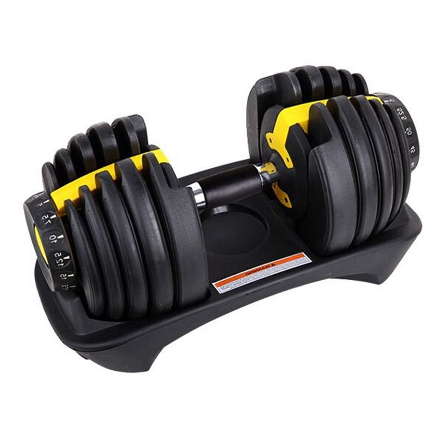 Hot Style Paint-baked Dumbbell Gym Fitness Cast Iron Weight Plates 50kgs Dumbbell Set Adjustable Weight Dumbbell Set