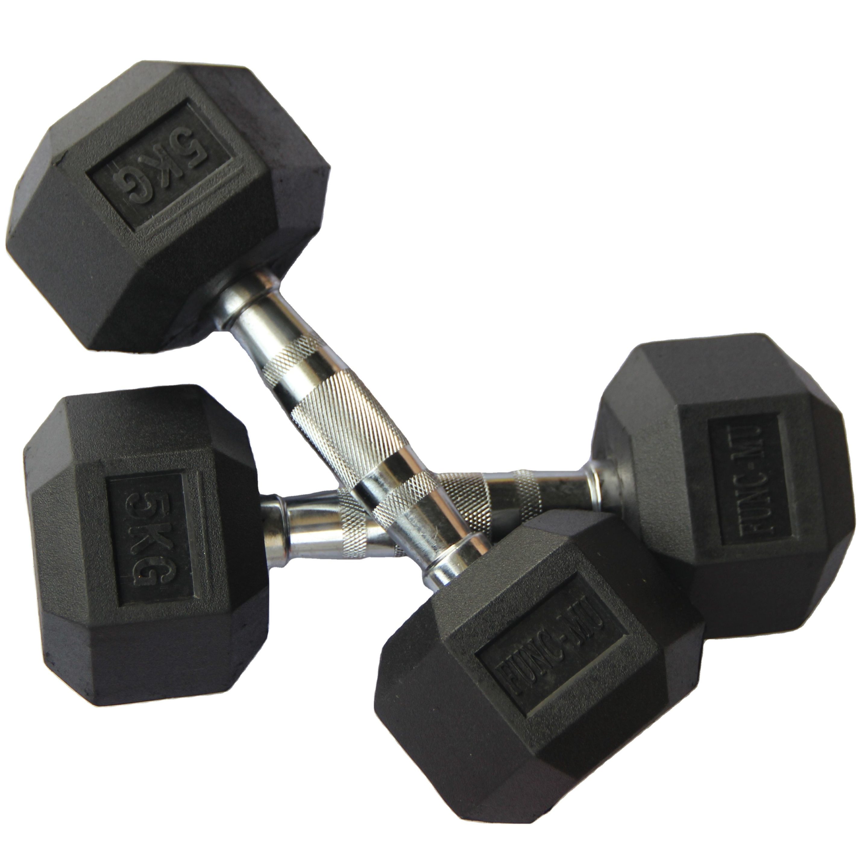 2025 60KG 80KG High Quality Fitness Equipment KG LBS Gym Exercise Dumbbell Hex Rubber Dumbbell