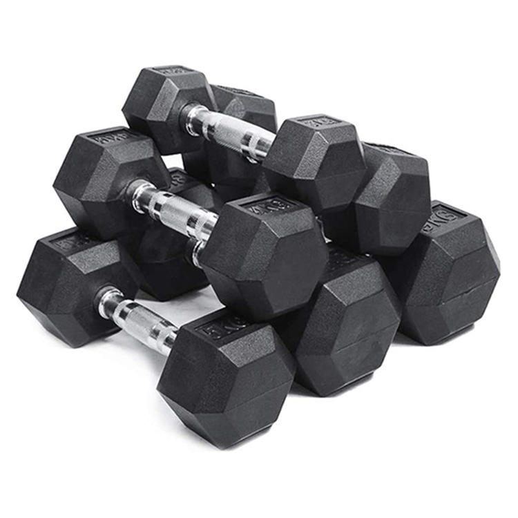 High Quality Weighted Stainless Steel Dumbbell Set Chrome Dumbbells 2.5kg-100kg Dumbbell Free Weights