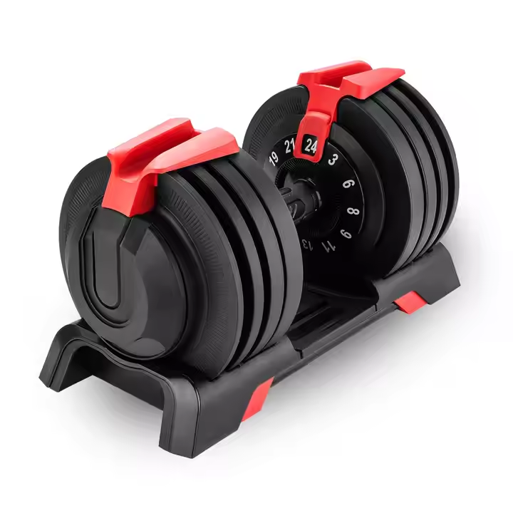 TEZEWA New Arrival Factory Price Mini Adjustable Portable Dumbbell Lady Adjustable Dumbbell