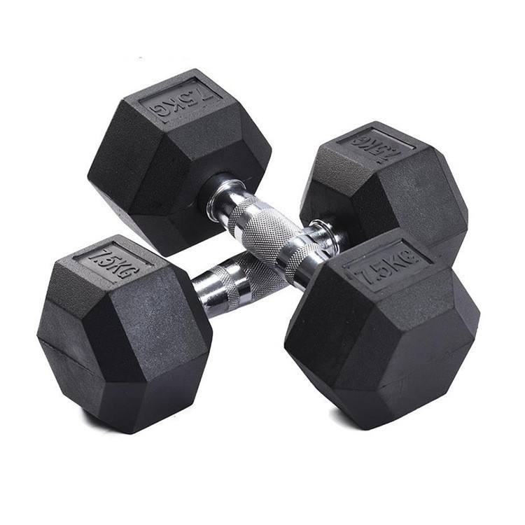 Wholesale Rubber Hex Dumbbells: Durable & Floor-Friendly Wholesale Rubber Hex Dumbbells: Durable & Floor-Friendly