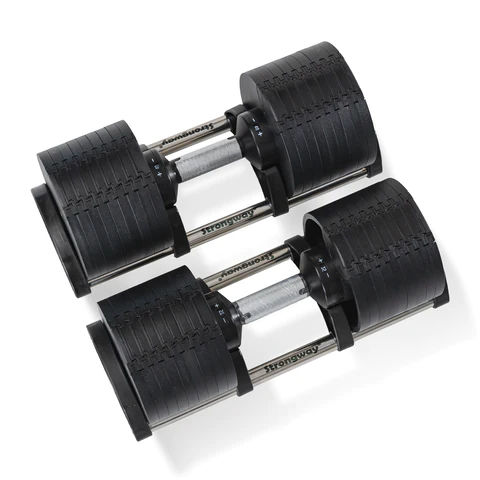Adjustable Dumbbells Set Compact Quick Adjustable Weights Dumbbells Exercise & Fitness Dumbbells Adjustable Weight for Home Gym