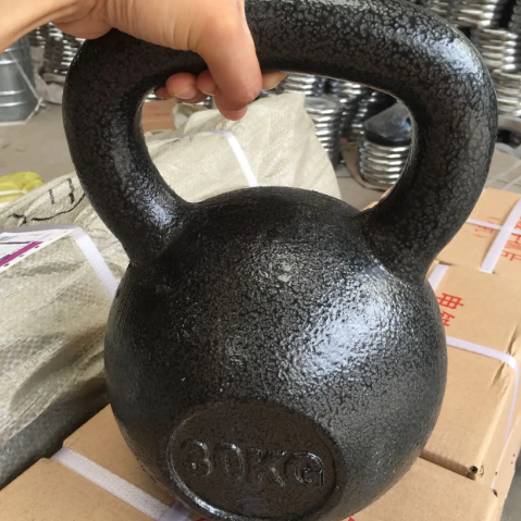 Wholesale Gym Competition Heavy Cast Iron Kettlebell Vinyl Kettlebell Set Fitness Weight Lifting Vinyl Kettle Bell