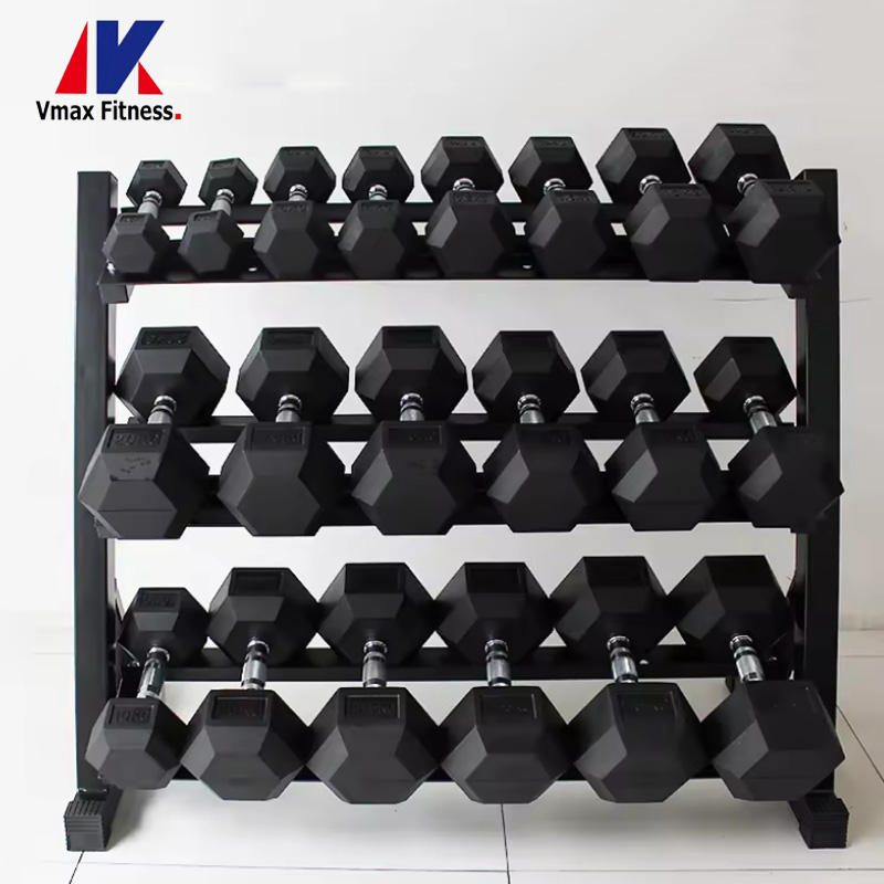 Commercial Iron Dumbells 10kg 15kg 20kg Dumbells Hex Exercise Free Weight Gym Equipment Fitness Rubber Hex Dumbbell Set