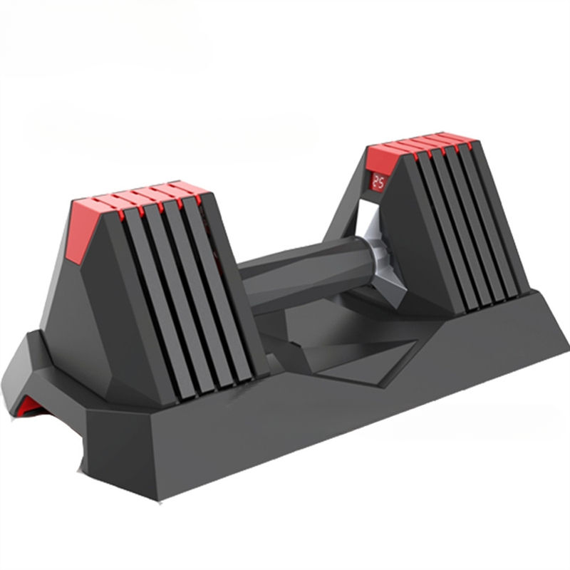 Custom Adjustable Dumbbell Fitness Household Exercise Equipment 5 Gear Adjustable Weight 5/10/15/20/25lbs for Men