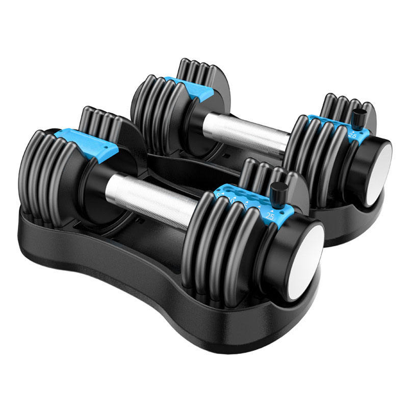 Manufacturer Wholesale Home Use 1.1kg Increment Dumbbell Set of 6 Kg/12.5 lb 12 Kg/25 lb Adjustable Dumbbell Weights Pair