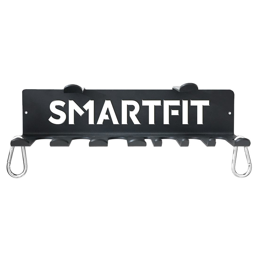 SMARTFIT Wall Mounted Multi Purpose Storage Rack Fitness Gym Weight Belt Rack Multi Purpose Wall Rack