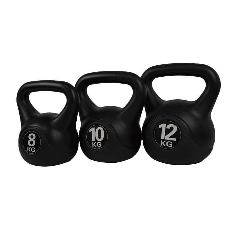 Wholesale Factory 12kg Kettlebells Cast Iron Weights Fitness Exercise Workout Training Black Kettelbells