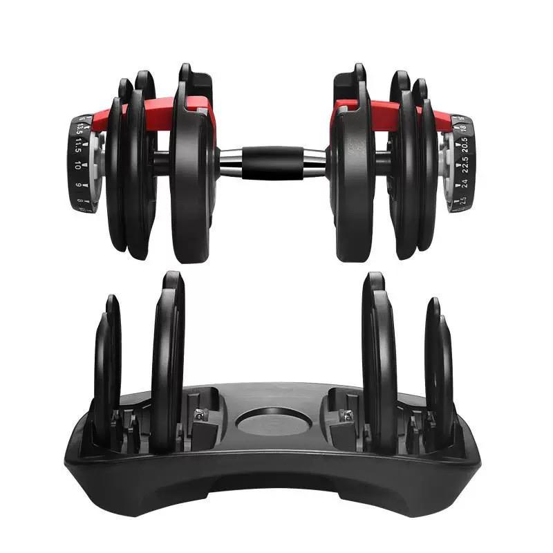 Home and Commercial Weight Lifting Rubber HEX Dumbbell Set KG LB