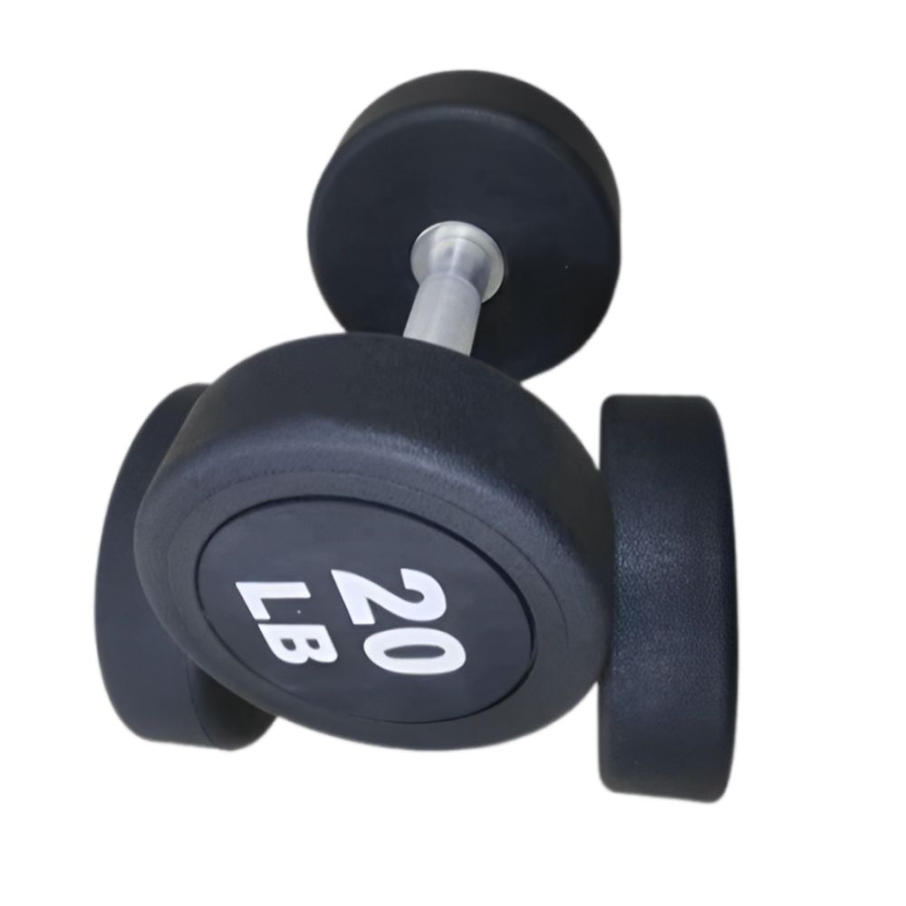 Home Gym 10-100 lb Rubber Dumbbell Set in Pounds for Fitness Including 15 20 25 30 40 50 80 Lbs Dumbbell Set in Lbs