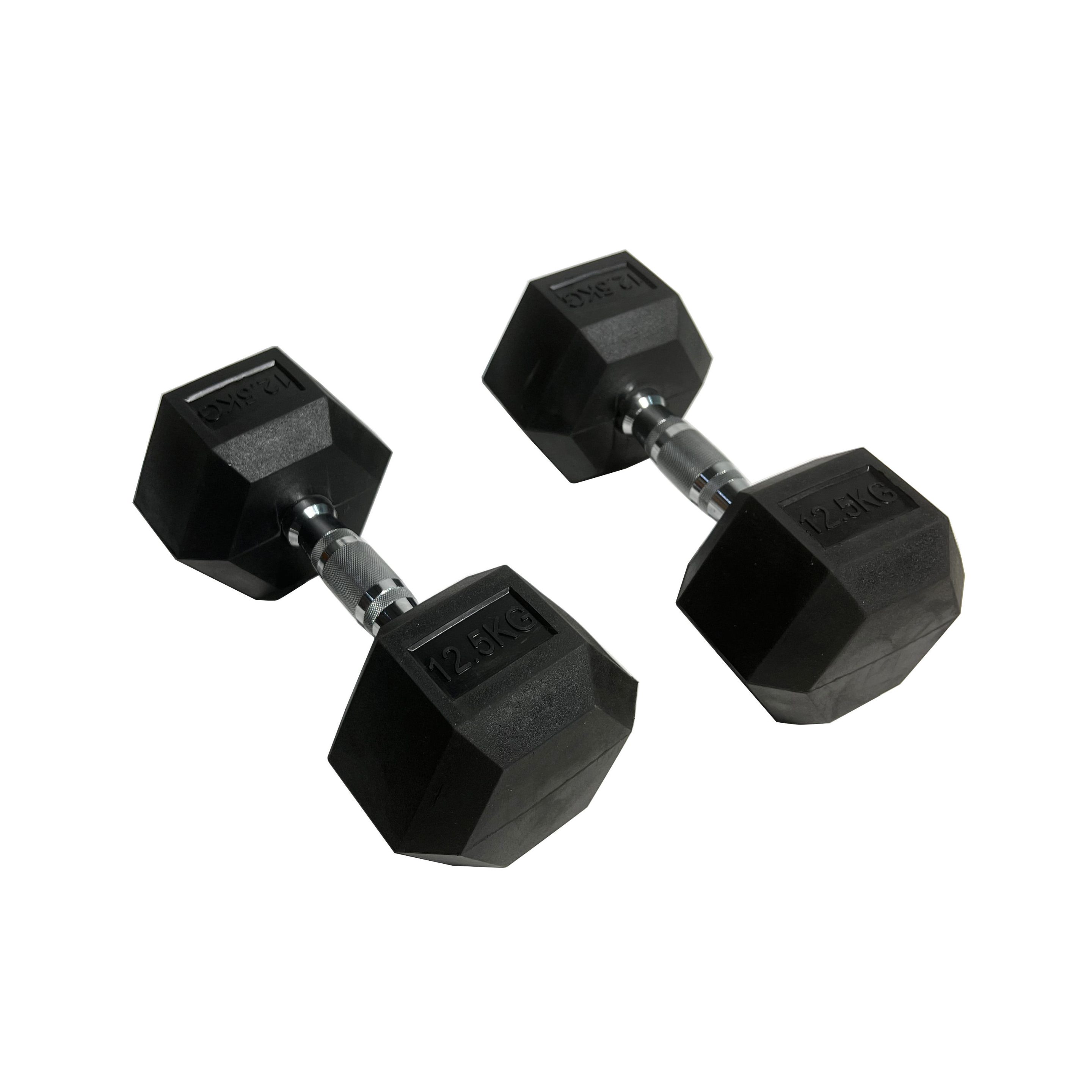 Custom Gym Weights Mancuernas 5-100lbs Dumbbells Rubber Coated 10kg 20 kg 30kg Hex Dumbbell Set for Sale