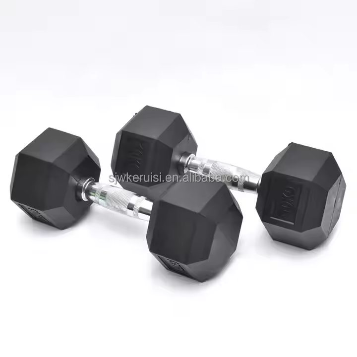 Wholesale Rubber Dumbbell Sets: Durable & Protective Wholesale Rubber Dumbbell Sets: Durable & Protective