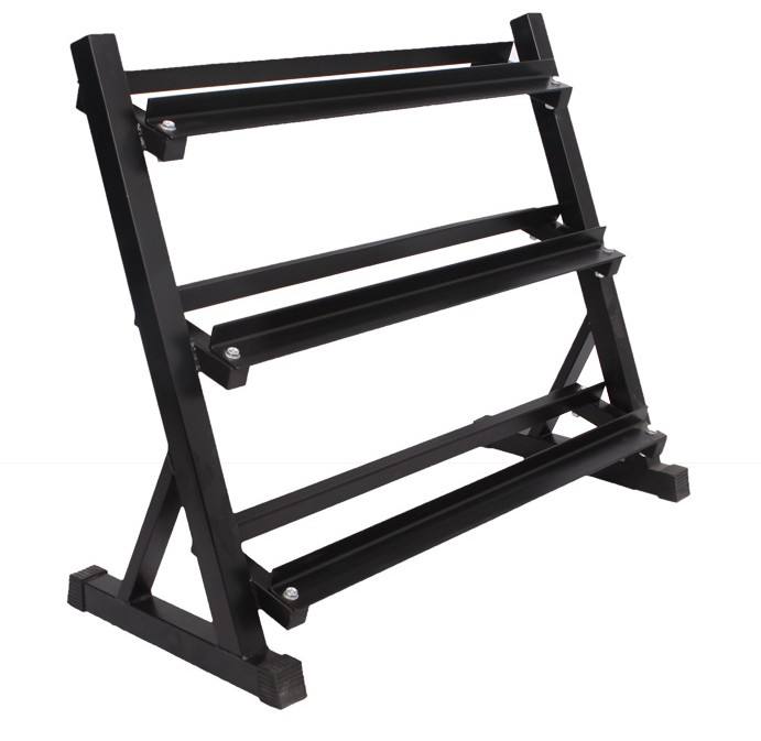 Rubber Hex Dumbbell Rack Dumbbell Sets