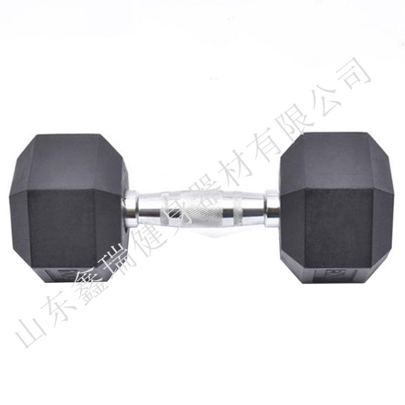 Best Craft Black Hex Rubber Dumbbells Set 2.5-50kg for Gym Fitness Use