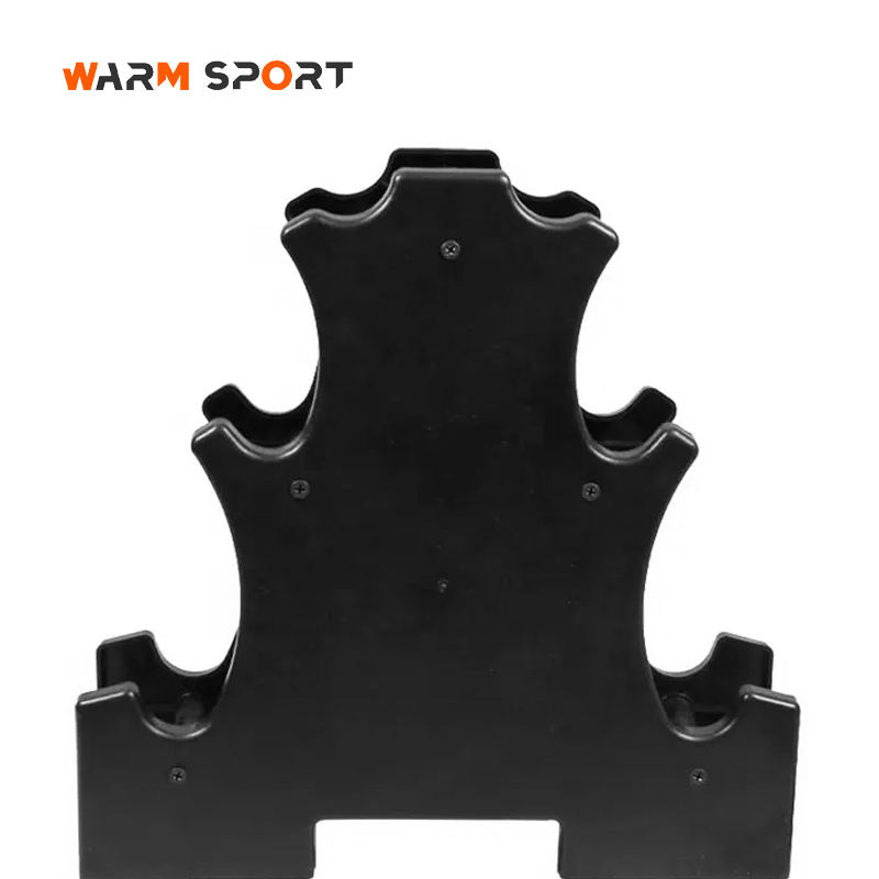 Manufacturer Custom Logo Fitness Gym Equipment Hexagon Dumbbell Women Neoprene Dumbbell Set With Rack