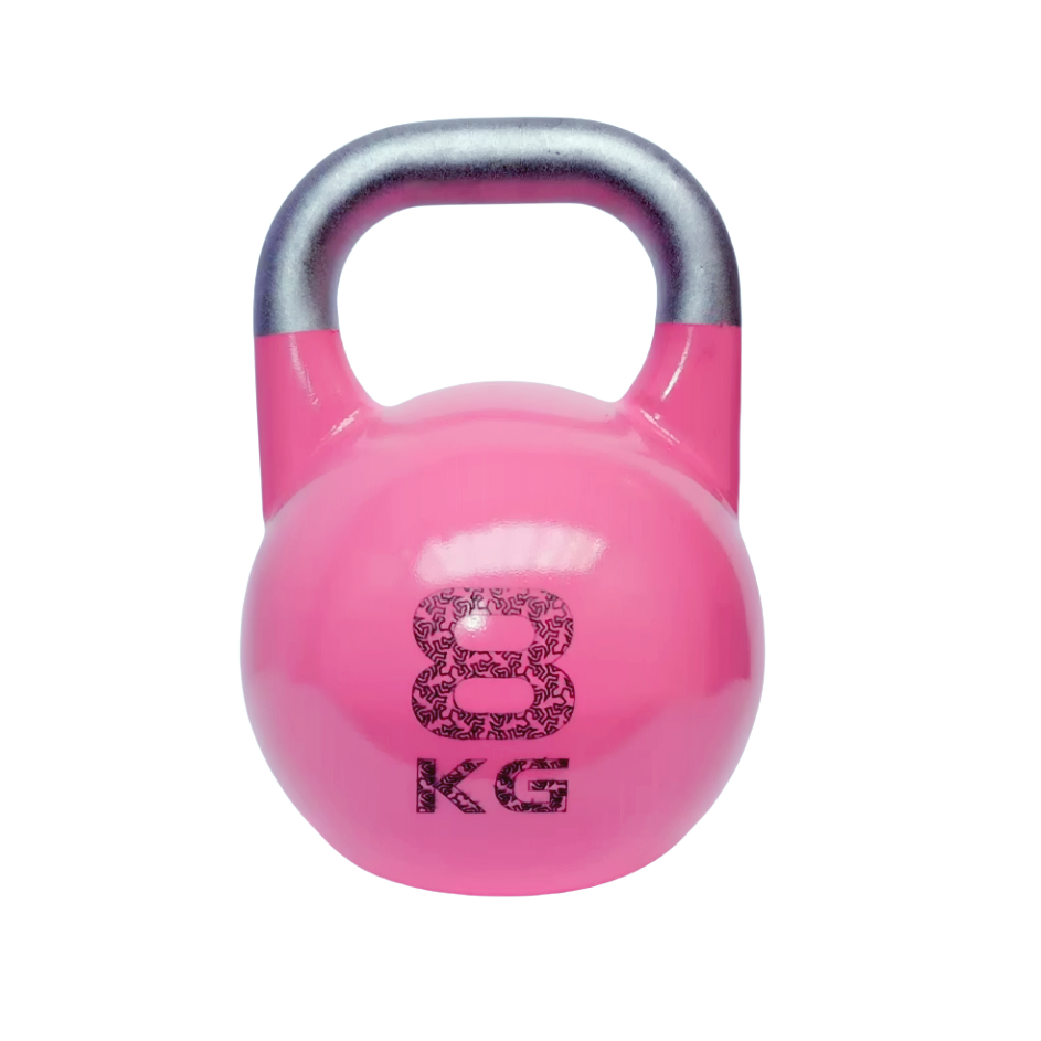 8KGFitness Weight Lifting Kettlebells Adjustable Cheap Cast Iron Kettle Bells 12-32kg Color Coated Steel Competition Kettlebell