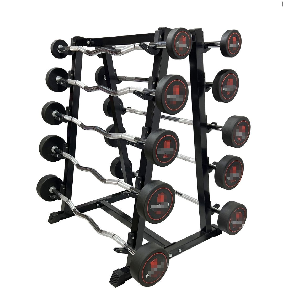 Factory Cheap Price Commercial Home Club Gym Fitness Equipment Steel 15 Pairs Dumbbell Rack for Sale