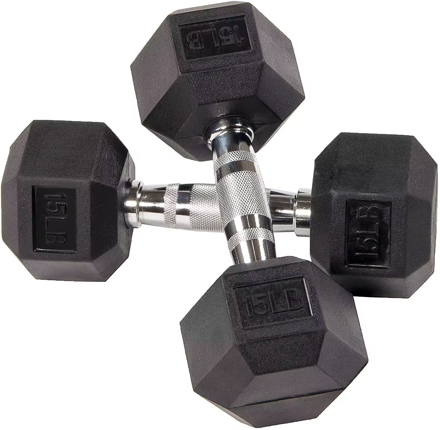Factory Direct Custom Cheap Fitness Equipment Black Used Weights Hexagonal Dumbbell Set Rubber Hex Dumbbells