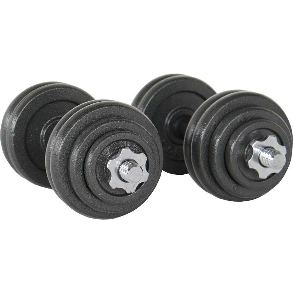 Factory Cheap Price Customized Private Logo 5kg Barbell Dumbbell Round Dumbbell Pairs Set Case for Gym Strength Training