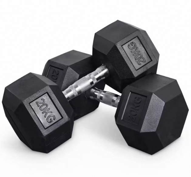 Innovative Premium Iron Dumbbell Set Commercial Gym Hex Weights for Home Fitness Cast Iron Arms Function