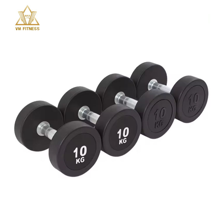 OEM Hot Wholesale Cheap Black Environmentally Friendly Cement Dumbbell 10kg Set Adjustable Removable for Weight Training Gym Home