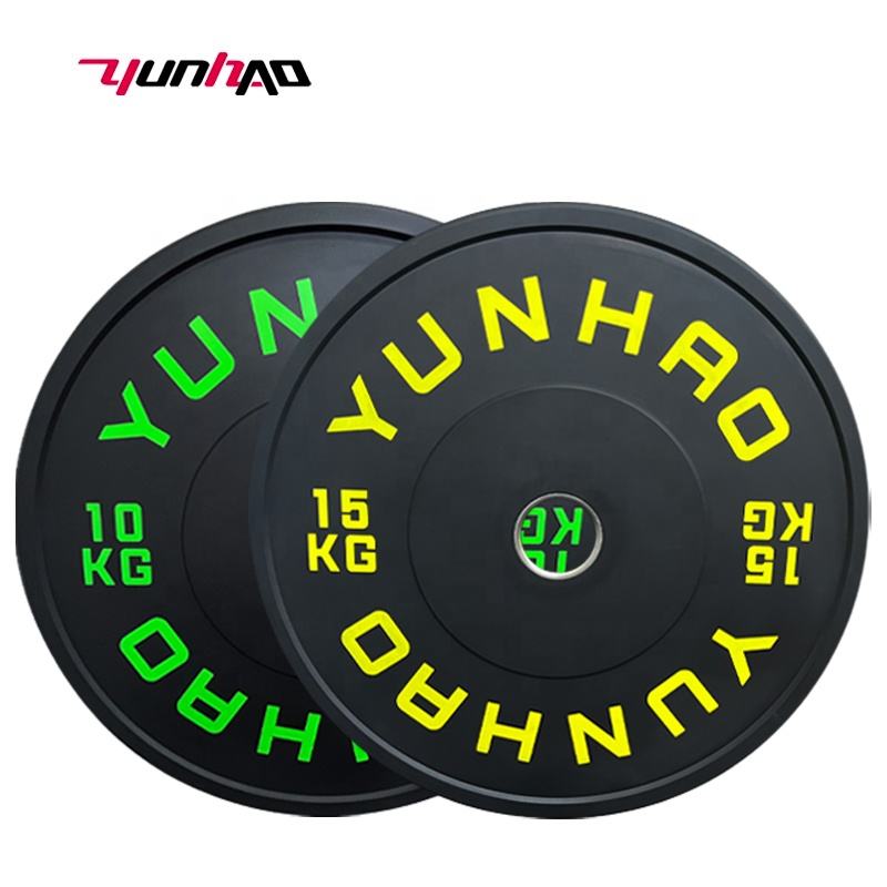 Gym Strength Training Fitness 50mm Barbell Free Weights Pounds Cast Iron Weight Plates