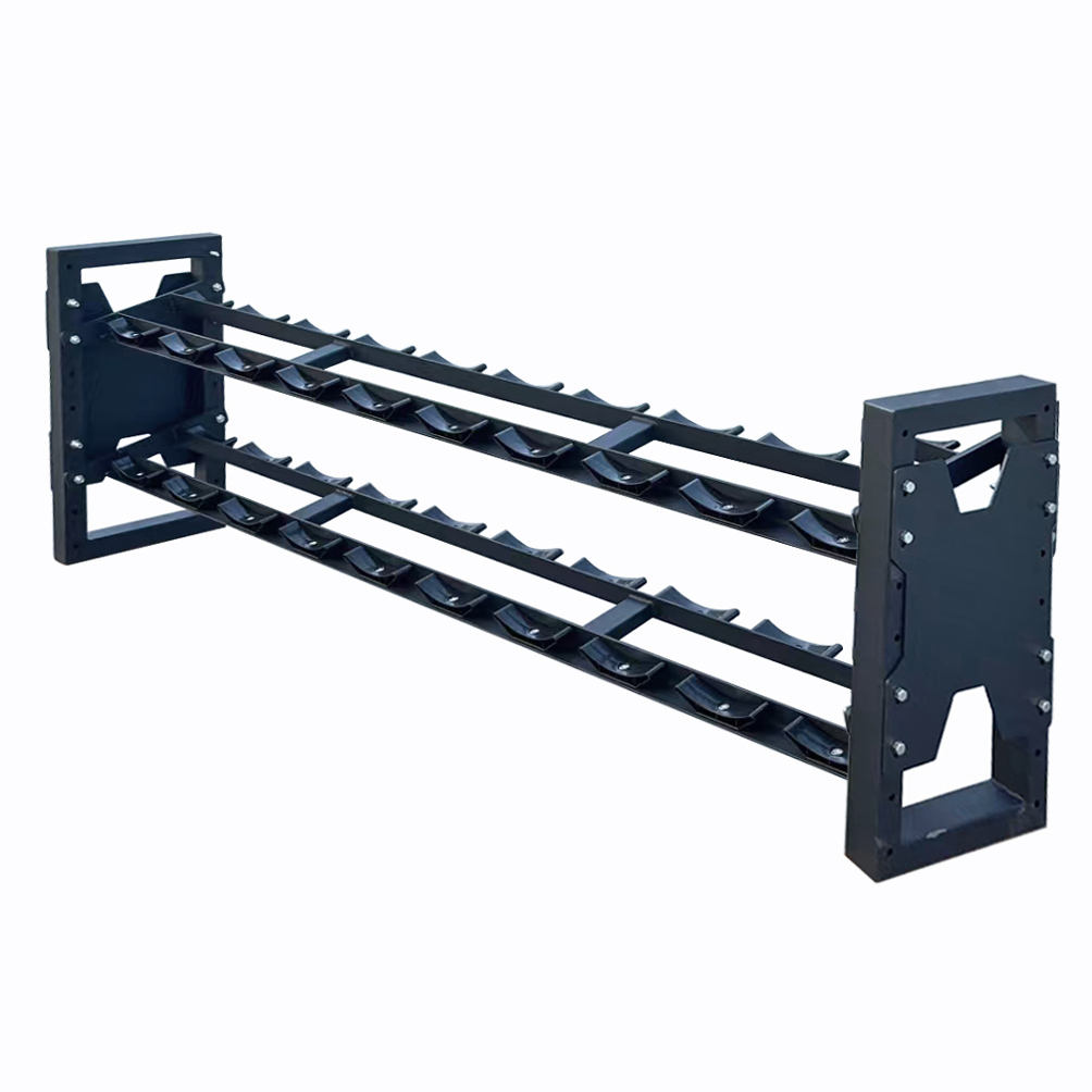 Custom 10 Set Pair Hex Dumbbell Storage Rack Stand Vertical
