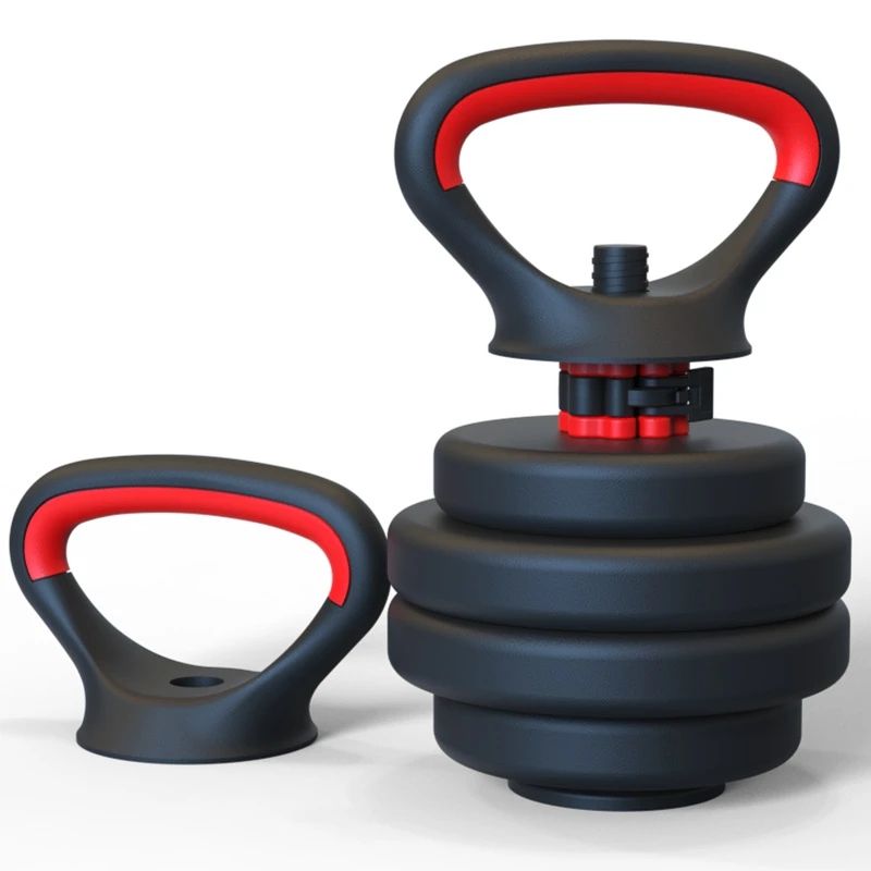 Custom Neoprene & Black Rubber Coated Gym Dumbbell Kettlebell Barbell Adjustable Special Iron Handle Grip Casted Iron Material