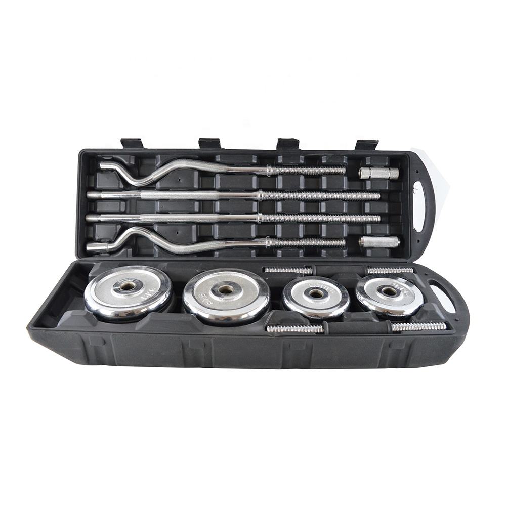 Kesun Gym Heavy Dumbbell Sets 2.5~50kg Hex Dumbbells Rubber Coated Hex Dumbbell Hand Weight Set