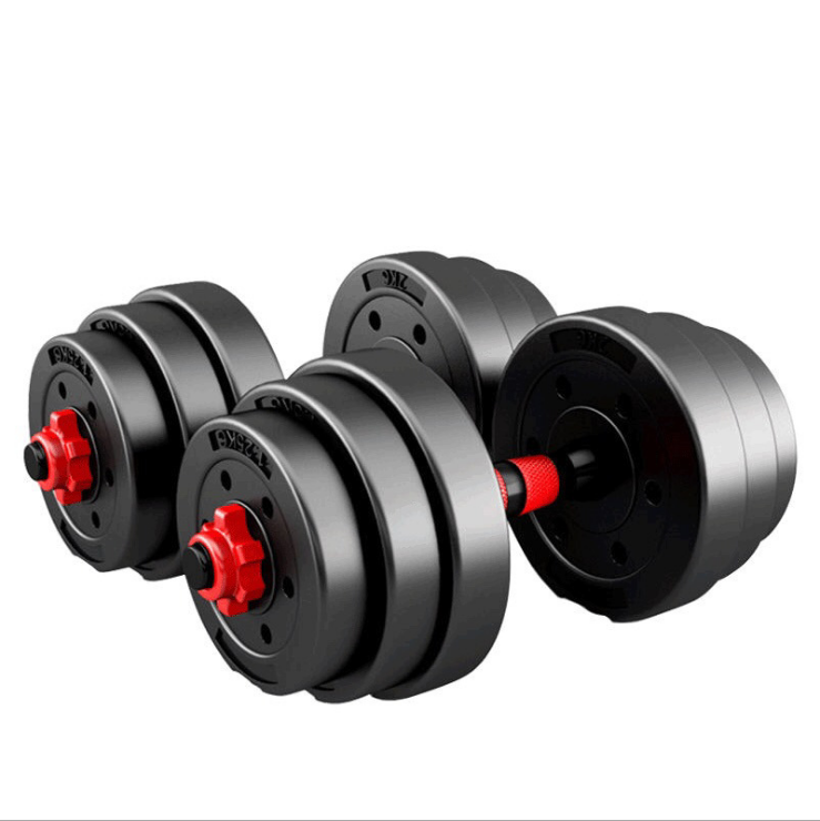 Factory Direct Fitness Customized Free Weight Rubber Coated Hexagonal Dumbbell Set
