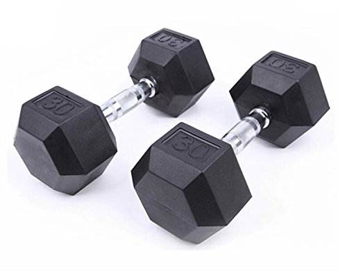 Wholesale Gym Equipment Rubber Hex Dumbells Weights Set 20kg 50kg Hex Rubber Dumbbells