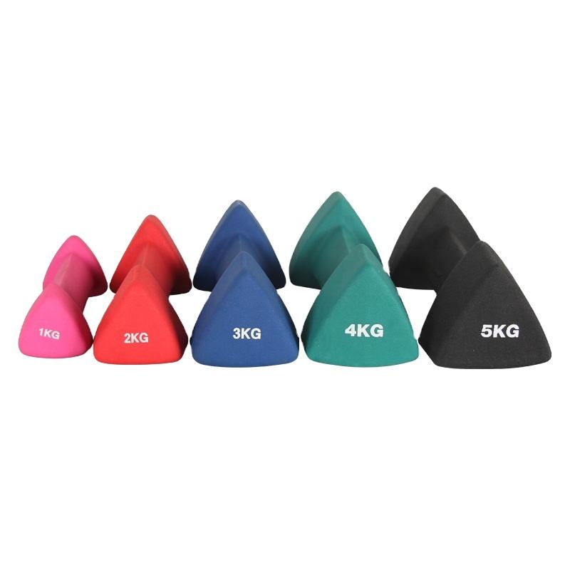 Home Exercise Tool Gym Fitness Sets Vinyl Dumbbell Exerciser Tools Unisex Coated Neoprene Vinyl Dumbell Training Dumbbell