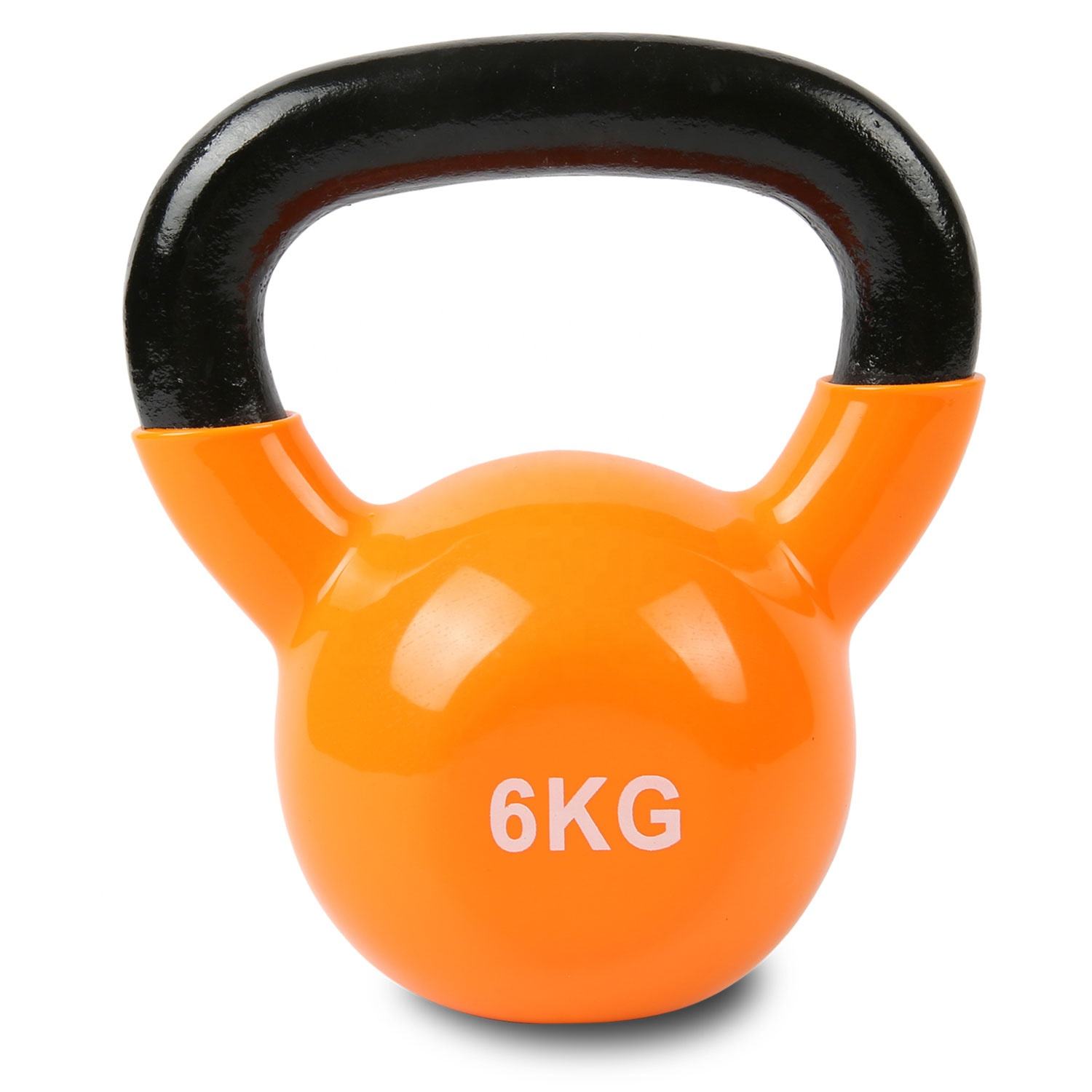 High Quality 30Lb Home Gym Kettle Bell Set Rack Fitness Plastic Cement Set Kettlebell With Stand