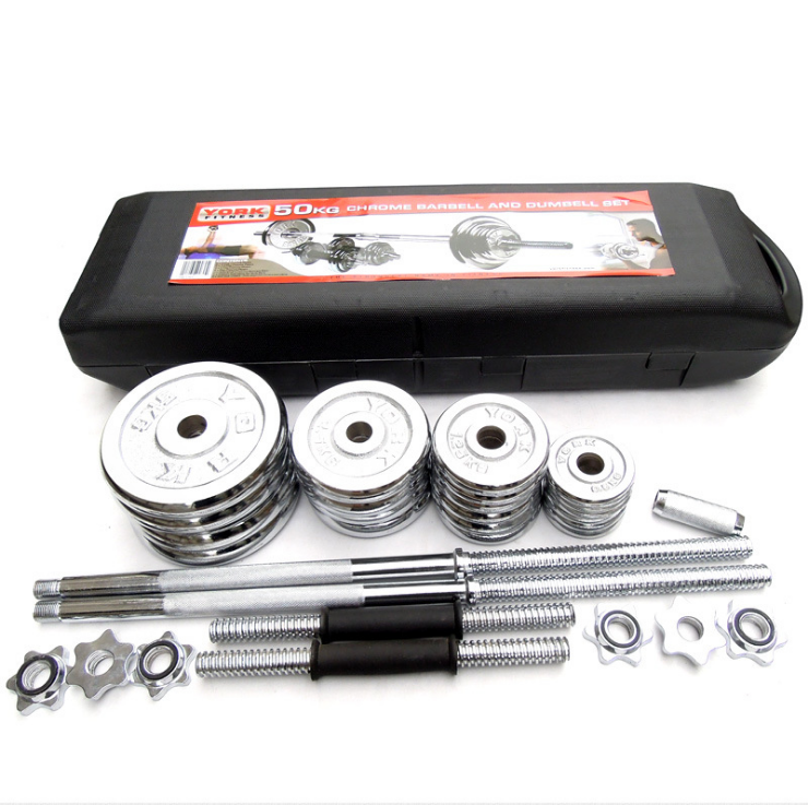Gift Box Chrome Dumbbell Set for Sale 30kg Chrome Dumbbell Set Mancuernas Ajustables