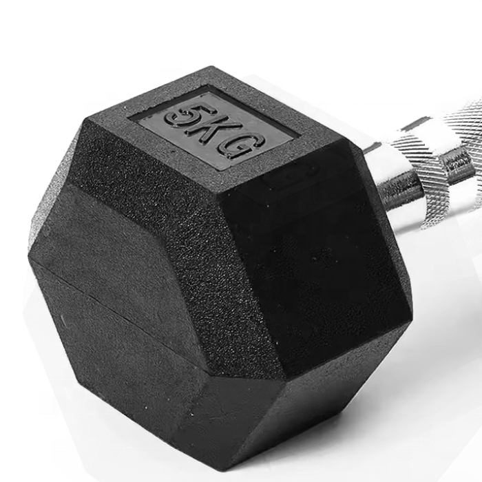 OKPRO Factory Wholesale Free Weight Dumbells Gym Rubber Hex Hexagon Dumbbell Set LB Buy Online