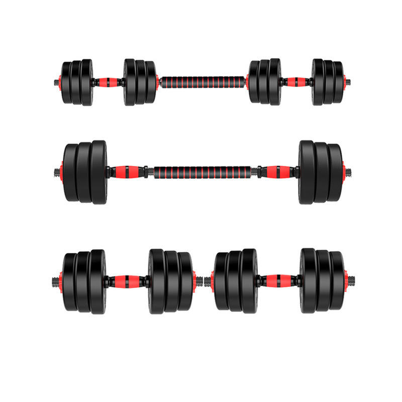 Hot Sale 3 in 1 Hex Plates 10kg/16kg/50kg Weight Adjustable Cement Barbell Kettlebell and Dumbbell Set