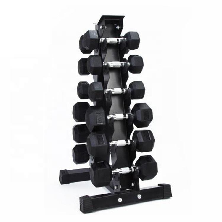 Hot Selling Home Fitness Adjustable 10kg 20kg 40kg Neoprene Dumbbells With Rack