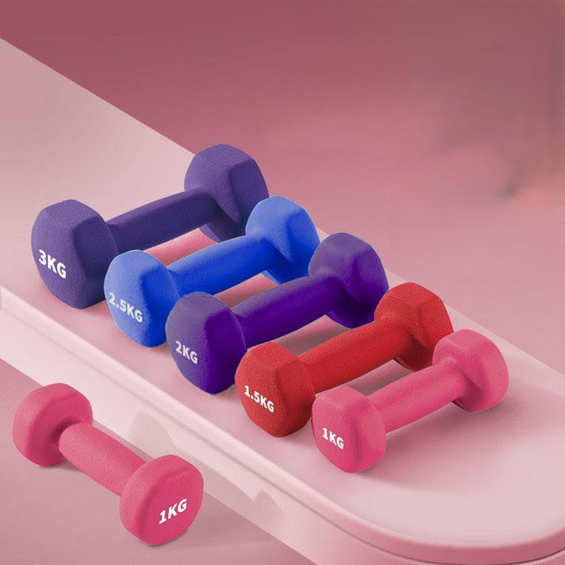 Gym Pure Strength 1KG-5KG Dumbbells Gym Workout Training Fitness Equipment Hex Weight Dumbbells Set