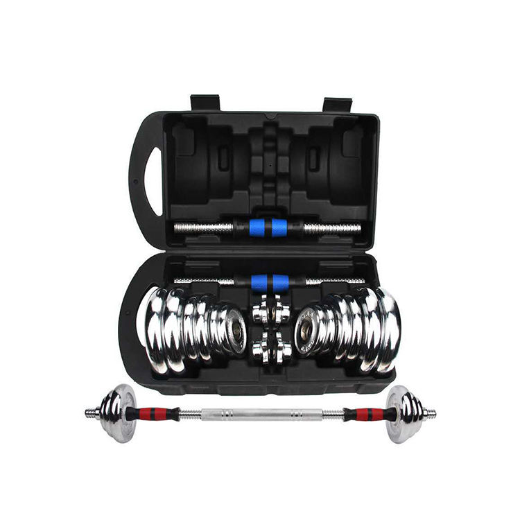 ZHOYA SPORT Gym Fitness Training Equipment Portable Unisex 15kg 20kg 30kg Adjustable Dumbbells Set for Home
