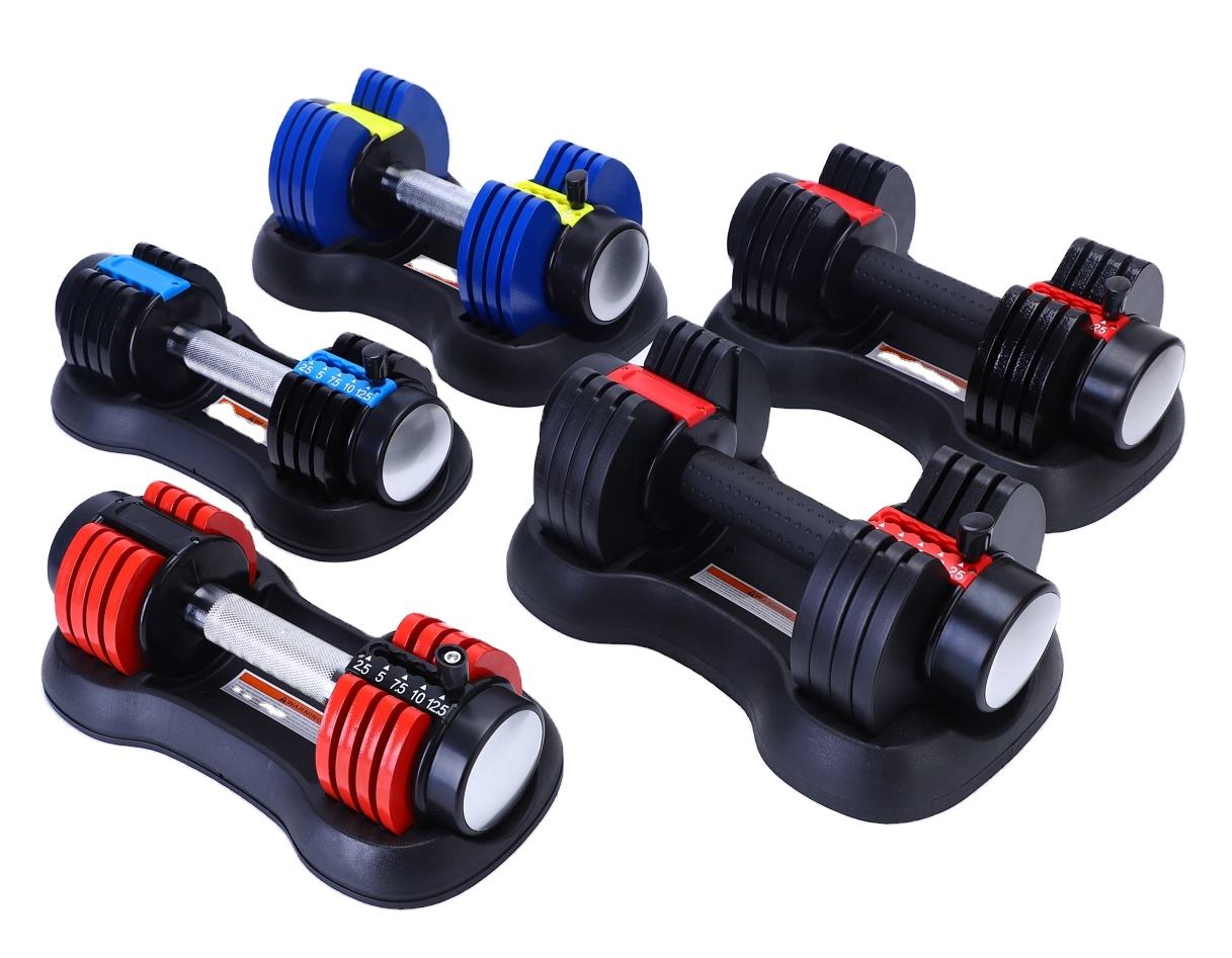 LADYGLOW Custom Home/ Gym Equipment Hand Weights Pilates Dumbbell Bar Set Super Soft Fitness Silicone Dumbbell