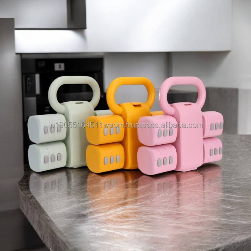 Adjustable 5kg Dumbbell Set Innovative Design for Home Gym and Yoga