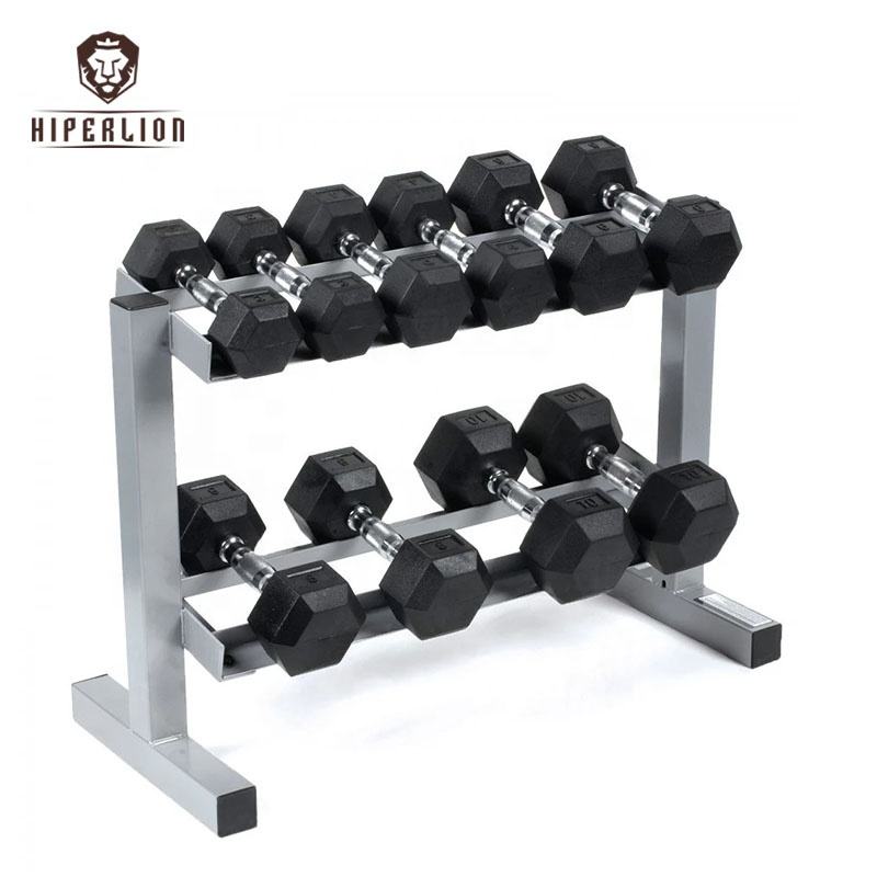 Free Weights 10KG Dumbbells Buy Online Gym Equipment Price Hex Dumbbell_Set for Sale in Nepal